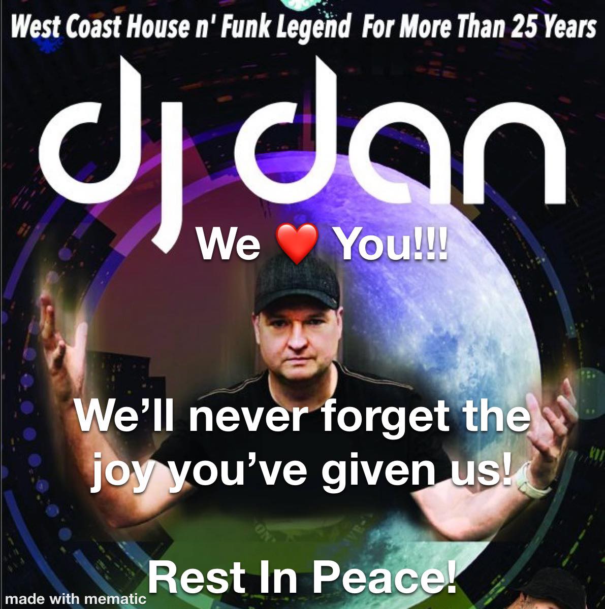 DJ Dan Wherrett San Francisco, CA Obituary-Death